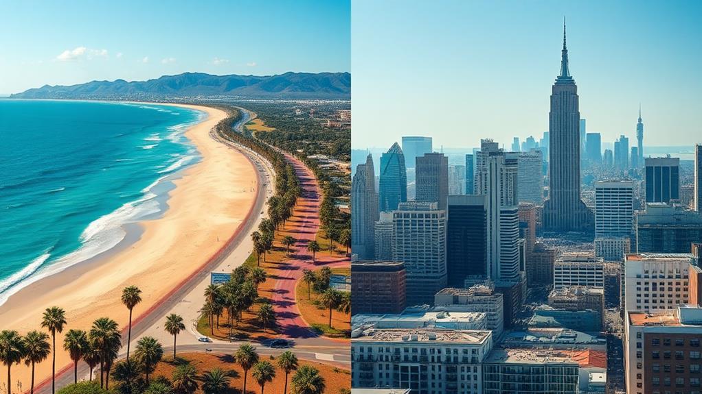 california versus new york lifestyle